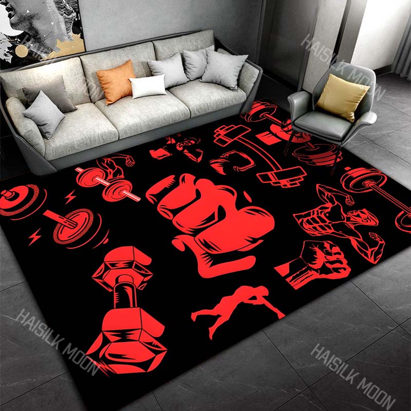 Commercial Printing Icon - 1 adet Fitness ikonları dambıl yumruklar