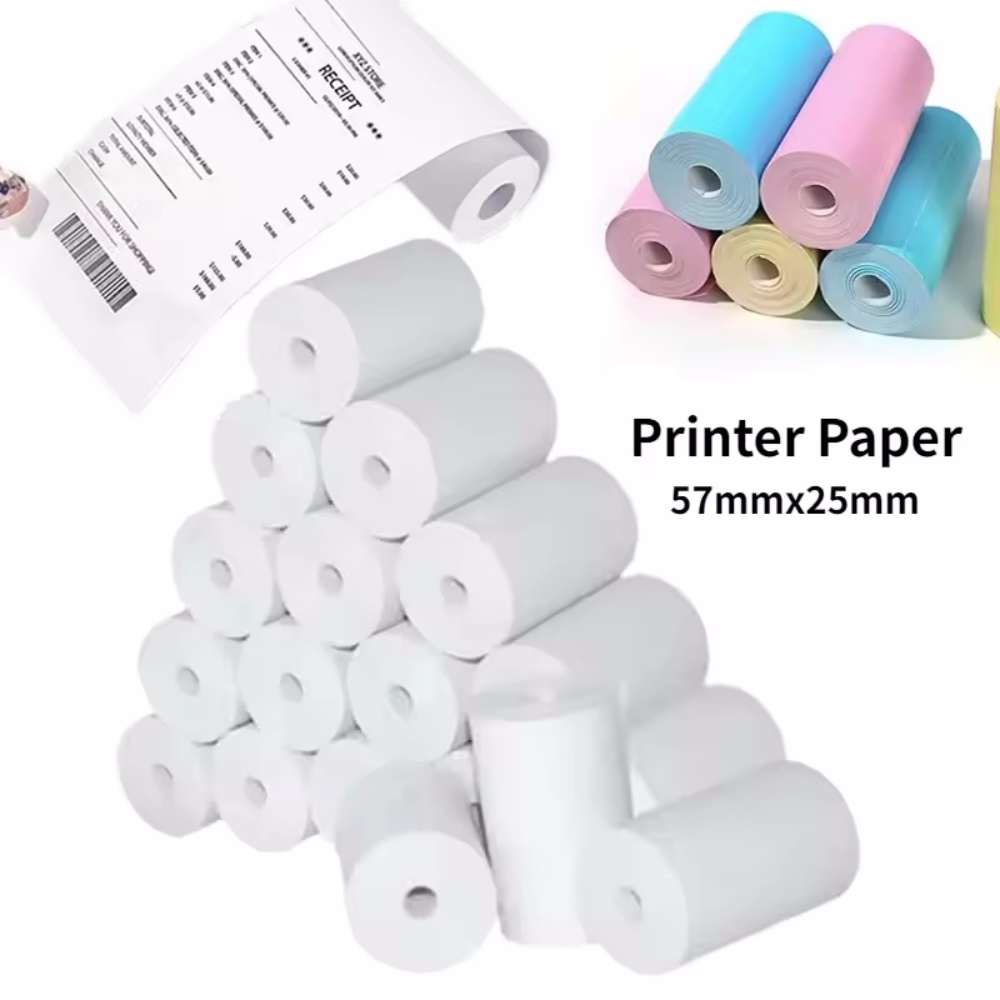 Heat Transfer Vinyl Roll - Termal Kağıt MINI Baskı Kendinden yapışkanlı