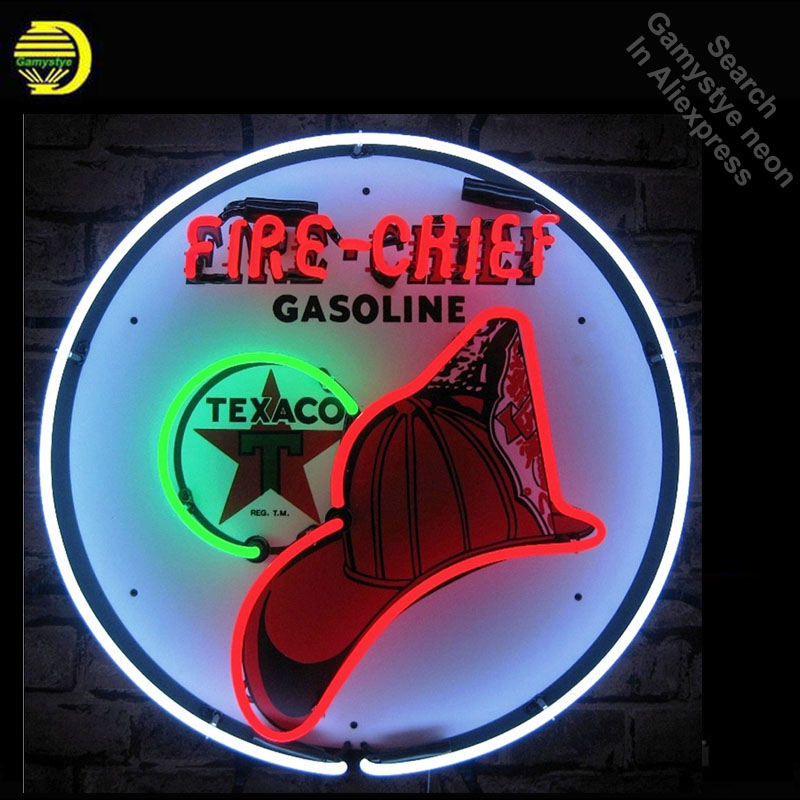Commercial Printing Icon - Texac Fire Chie için Neon Tabela