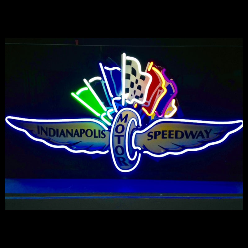 Commercial Printing Icon - Motor Indian Light Speedway için Neon