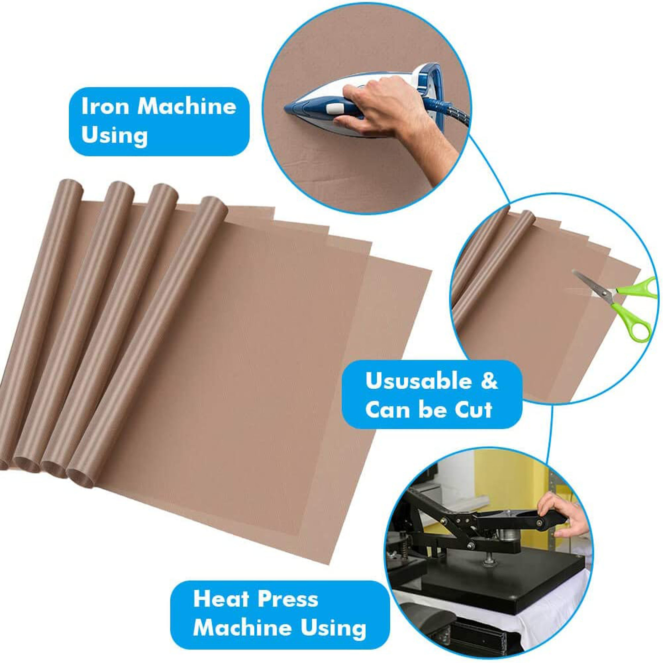 Politetrafloroetilen film, yap - Heat Press Teflon Sheet incelemesi ve fiyatı
