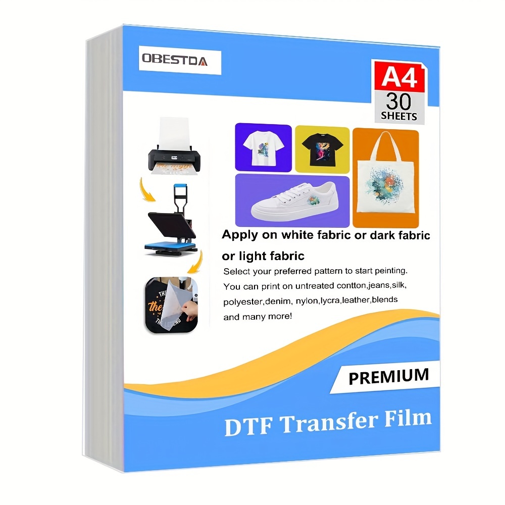 A4 30 Adet DTF Transfer Filmi  - Heat Transfer Vinyl Roll incelemesi ve fiyatı