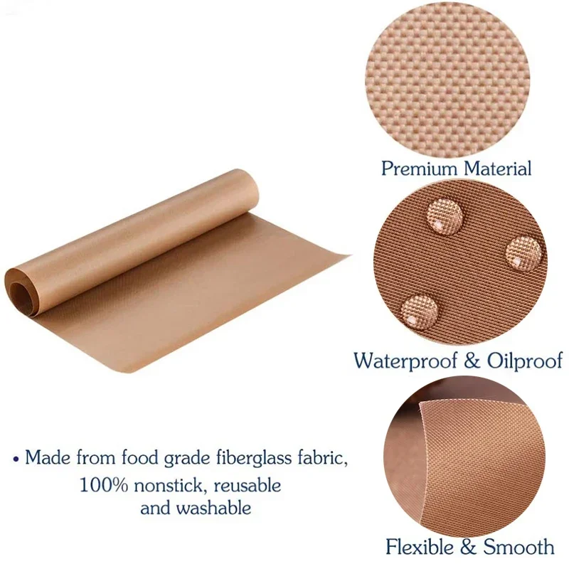 6/7/8/9/10/50 adet Mutfak Bake - Heat Press Teflon Sheet incelemesi ve fiyatı