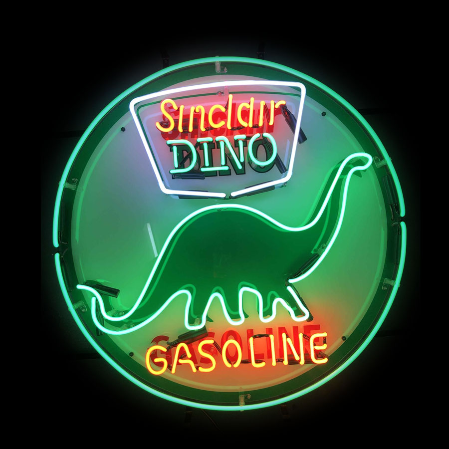 Sinclair Dino Benzin Yağ Neon  - Commercial Printing Icon incelemesi ve fiyatı